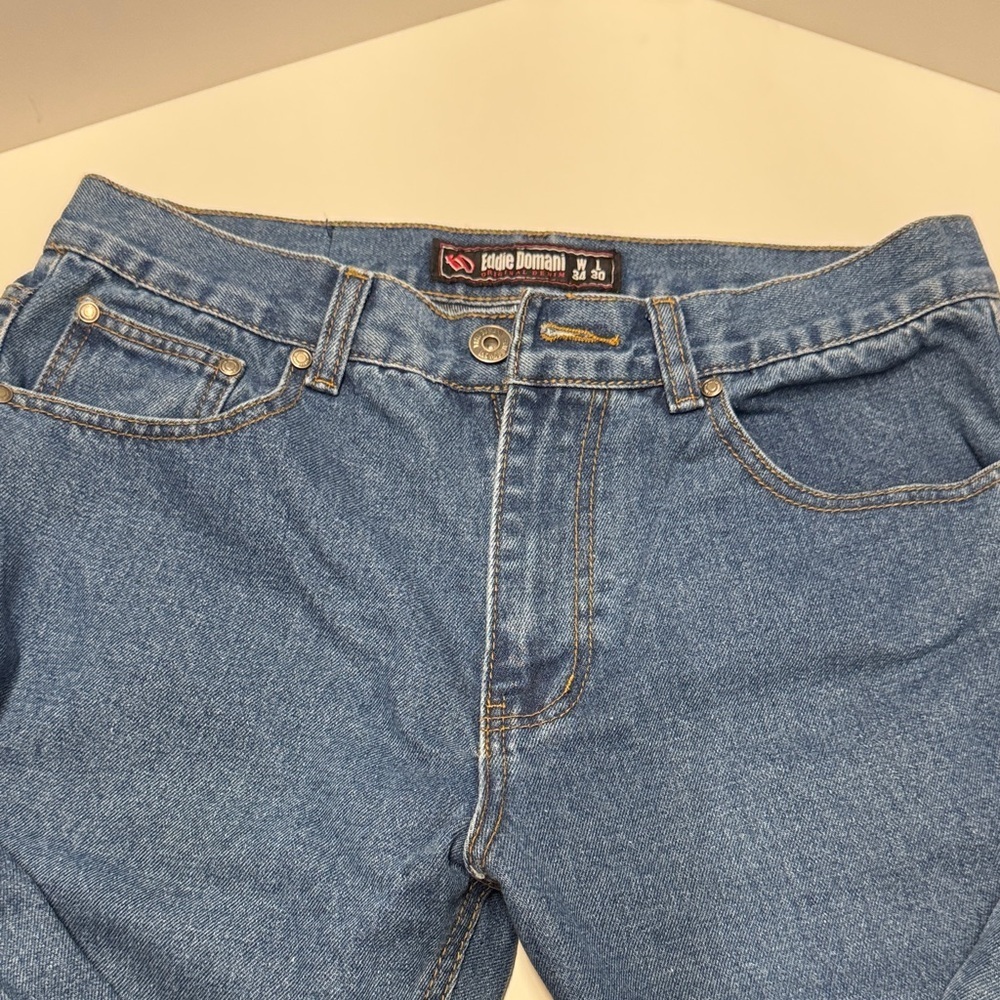Eddie Domani Men's Work Jeans Wide Straight leg 34/30